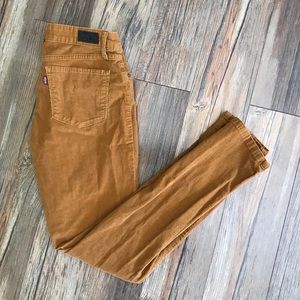 Levi’s Demi Curve Mid Rise Skinny Corduroy Pants